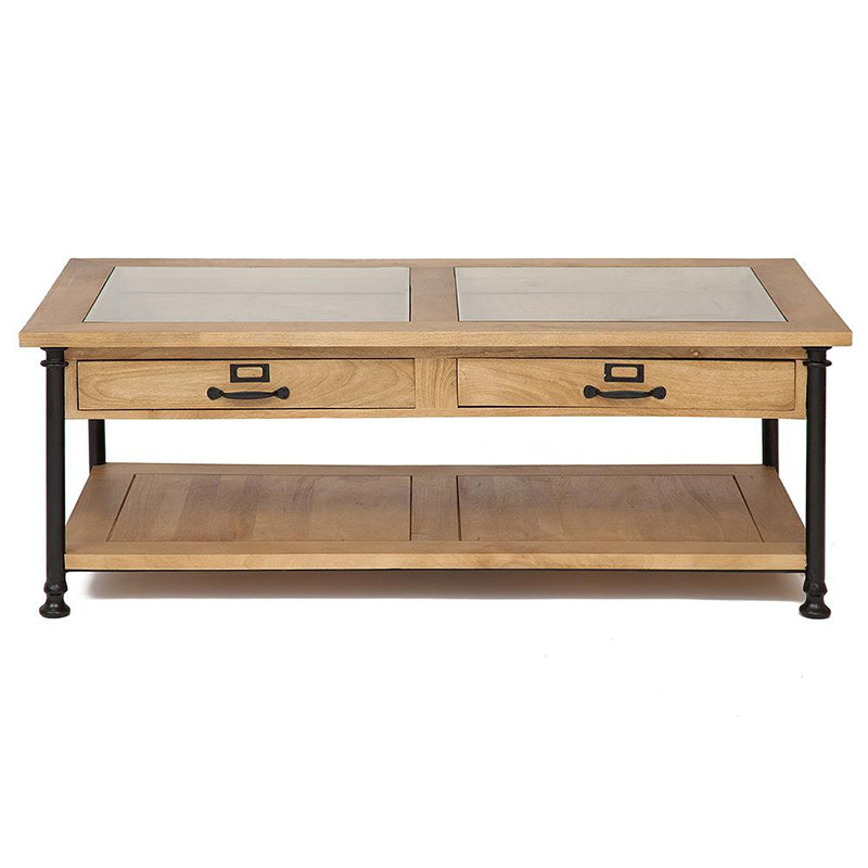 Журнальный стол Provence Mango table Boleyn Древесина Черный Журнальный стол Provence Mango table Boleyn Древесина Черный в Барнауле | Loft Concept