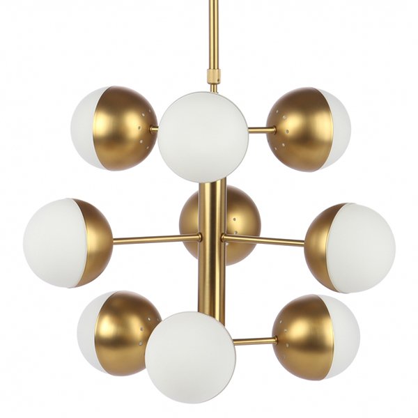 Светильник Italian Globe Cedar Moss Light 9 Латунь Античная полированная Светильник Italian Globe Cedar Moss Light 9 Латунь Античная полированная в Барнауле | Loft Concept