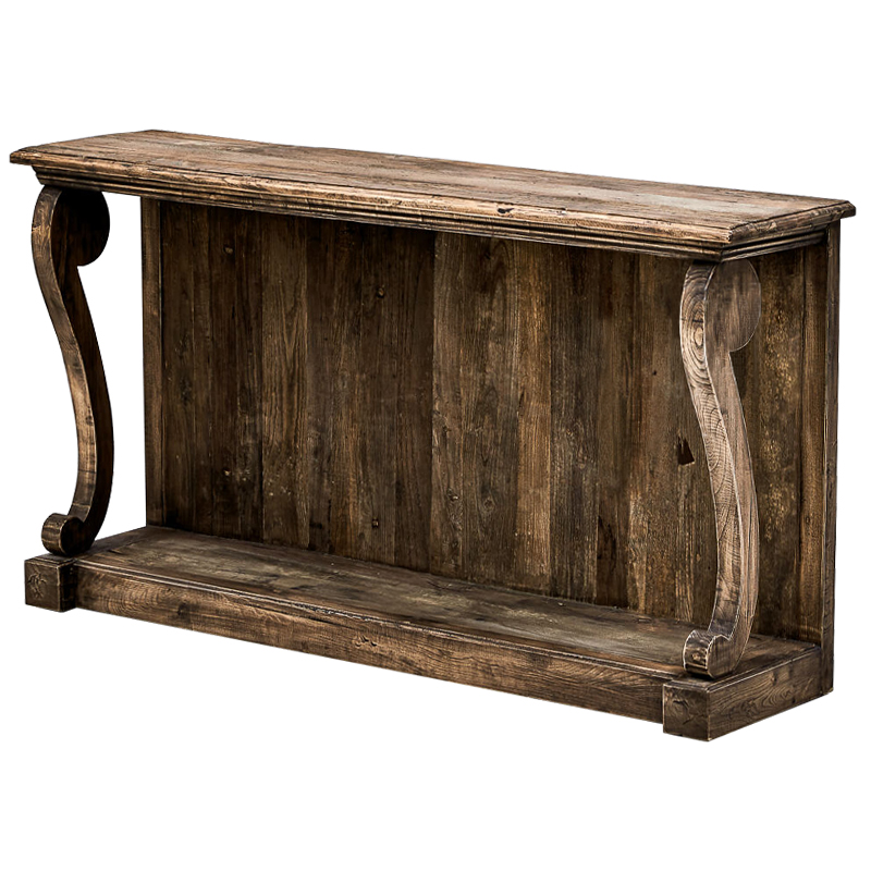 Консоль деревянная Henna Wood Console Коричневый Консоль деревянная Henna Wood Console Коричневый в Барнауле | Loft Concept