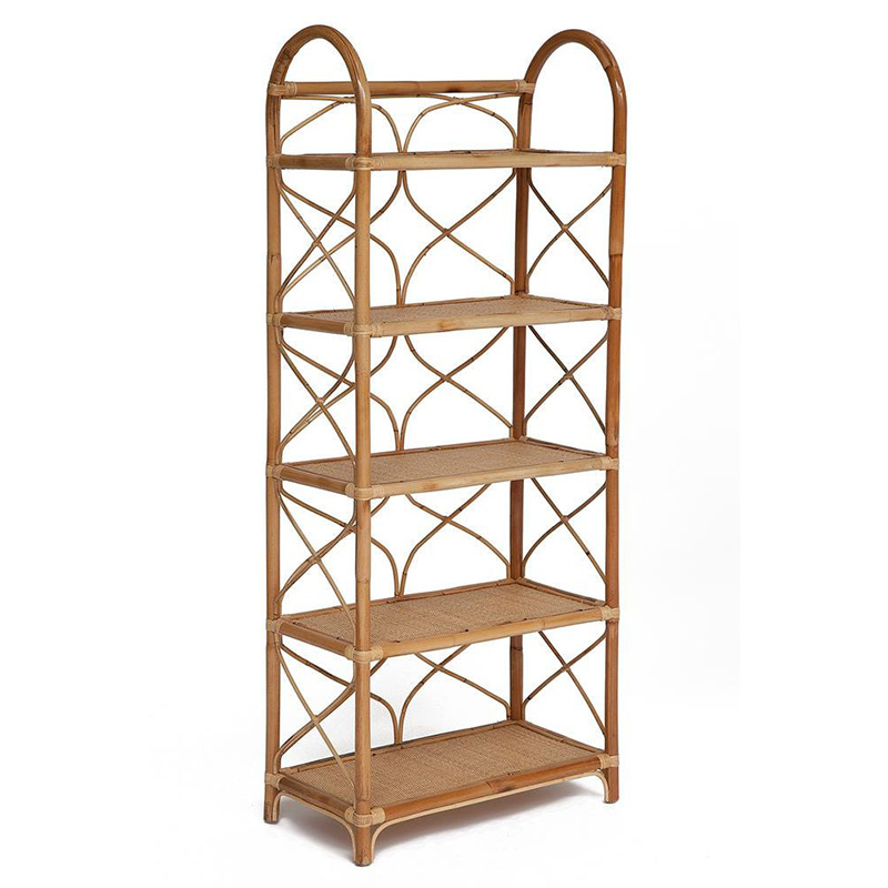 Этажерка Rattan Wicker Bookcase Древесина в Барнауле | Loft Concept 