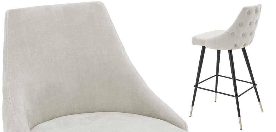 Барный стул Eichholtz Bar Stool Cedro Sand Барный стул Eichholtz Bar Stool Cedro Sand - Loft-Concept в Барнауле