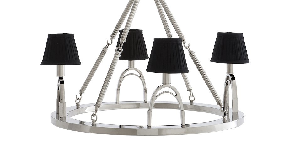 Люстра Eichholtz Chandelier Jigger Nickel - Loft-Concept в Барнауле