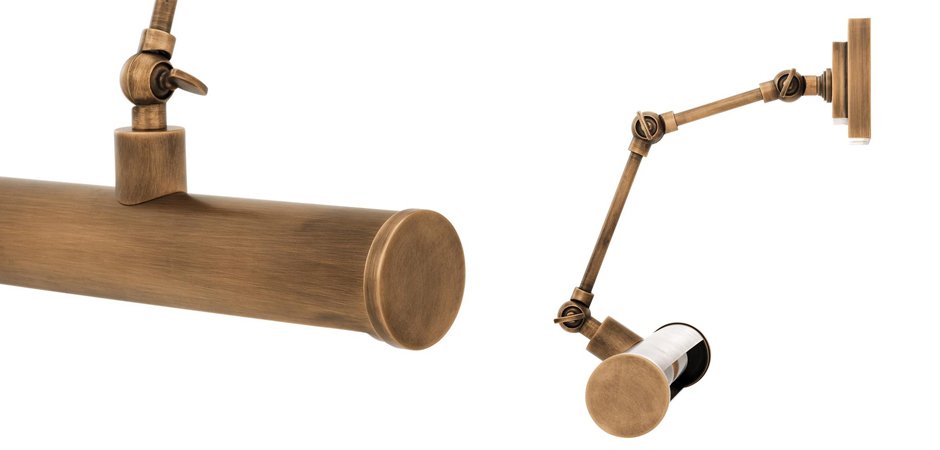 Бра Eichholtz Wall Lamp Pacific Brass Бра Eichholtz Wall Lamp Pacific Brass - Loft-Concept в Барнауле