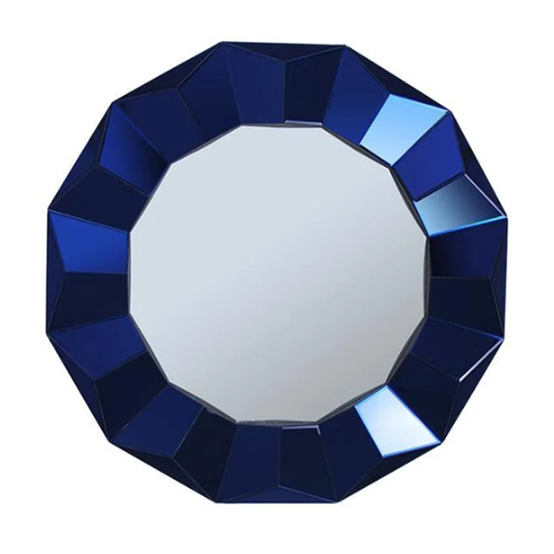 Зеркало Blue Wall Mirror Синий Зеркало Blue Wall Mirror Синий в Барнауле | Loft Concept