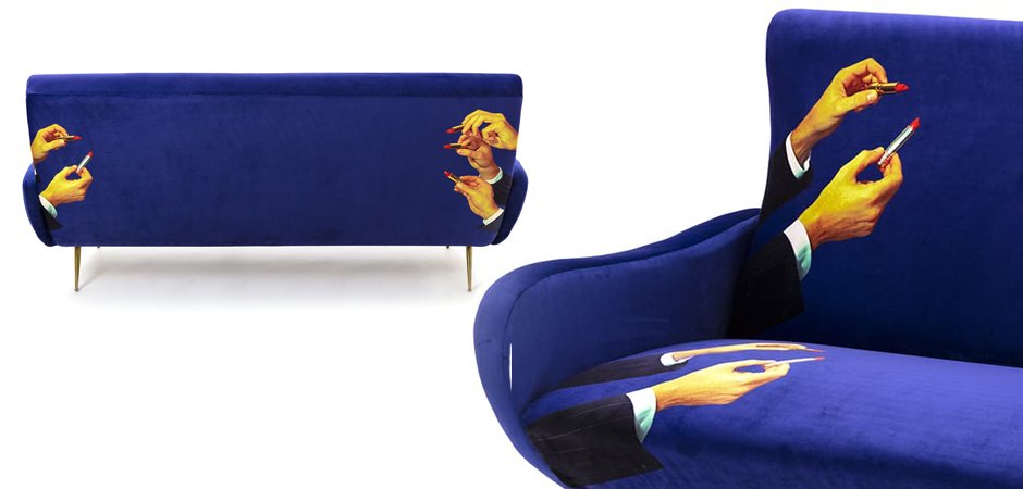 Диван Seletti Sofa Three Seater Lipsticks Диван Seletti Sofa Three Seater Lipsticks - Loft-Concept в Барнауле