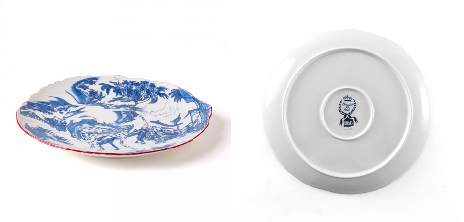 Тарелка Seletti Blue Chinoiserie Тарелка Seletti Blue Chinoiserie - Loft-Concept в Барнауле
