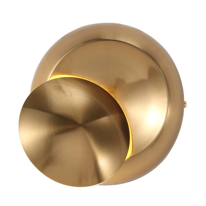 Бра Light Point Luna Wall Lamp Gold Латунь Бра Light Point Luna Wall Lamp Gold Латунь в Барнауле | Loft Concept