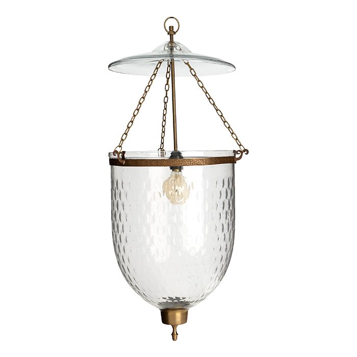 Люстра Lantern Bexley S Латунь Античная полированная Прозрачное Стекло Люстра Lantern Bexley S Латунь Античная полированная Прозрачное Стекло в Барнауле | Loft Concept