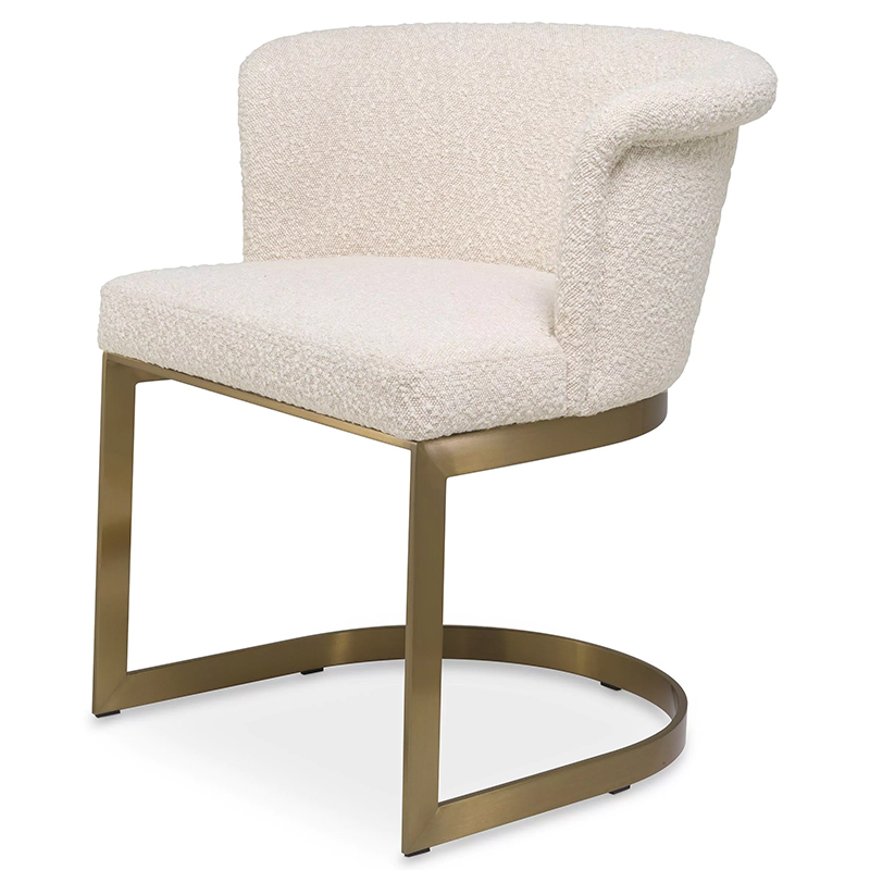 Стул Eichholtz Dining Chair Bofinger Латунь Молочный Стул Eichholtz Dining Chair Bofinger Латунь Молочный в Барнауле | Loft Concept
