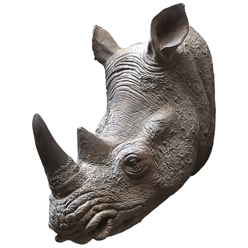 Аксессуар на стену Rhinoceros Серый Аксессуар на стену Rhinoceros Серый в Барнауле | Loft Concept