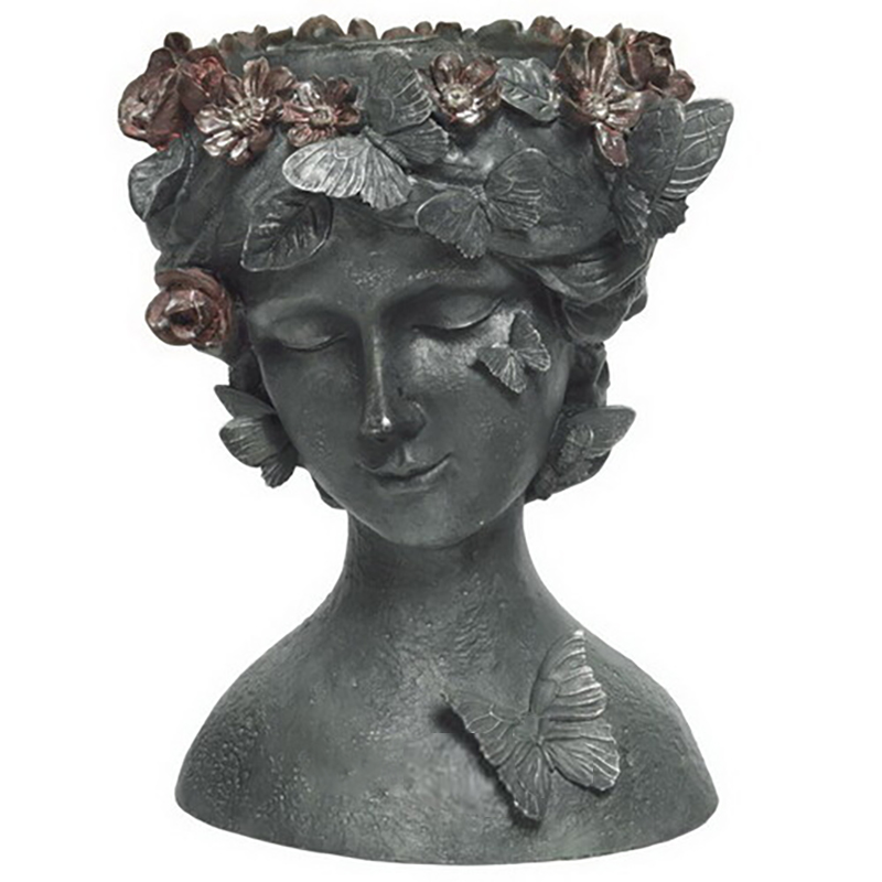 Кашпо Medeina Vase Серый (Gray) Кашпо Medeina Vase Серый (Gray) в Барнауле | Loft Concept