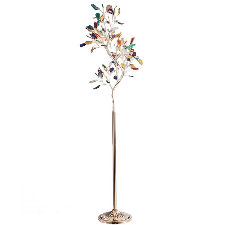 Торшер Sprigs of Agate Floor Lamp Глянцевое золото Торшер Sprigs of Agate Floor Lamp Глянцевое золото в Барнауле | Loft Concept