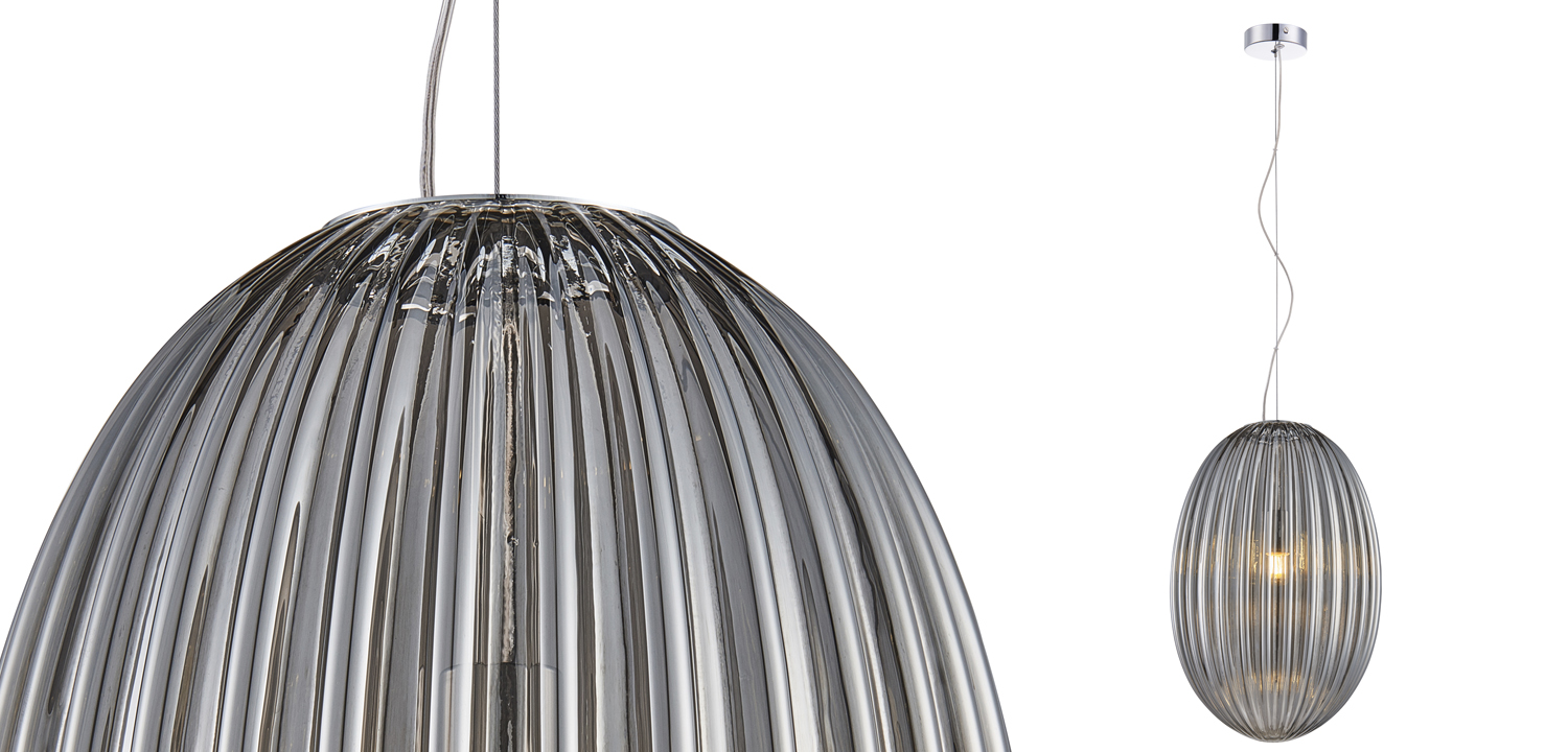 Подвесной светильник Olivi One gray - фото