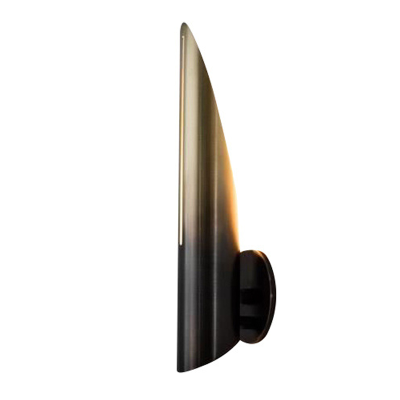 Бра Soily Sconce Латунь Темная бронза в Барнауле | Loft Concept 