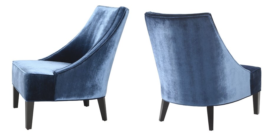 Кресло Eichholtz Chair Dulwich Blue Кресло Eichholtz Chair Dulwich Blue - Loft-Concept в Барнауле