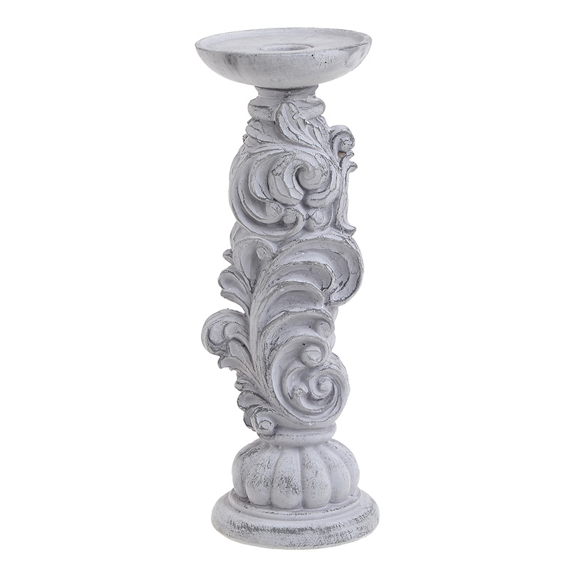 Подсвечник Pattern Candlestick Серый Подсвечник Pattern Candlestick Серый в Барнауле | Loft Concept