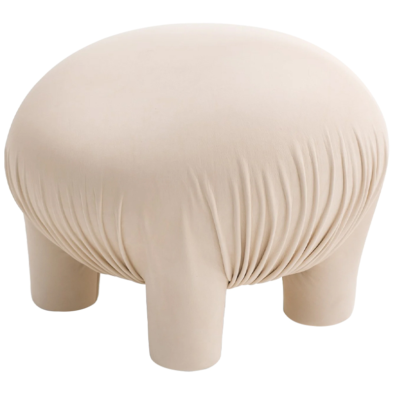 Пуф Бархат Anomaly дизайн Moroso Velvet Молочный Пуф Бархат Anomaly дизайн Moroso Velvet Молочный в Барнауле | Loft Concept