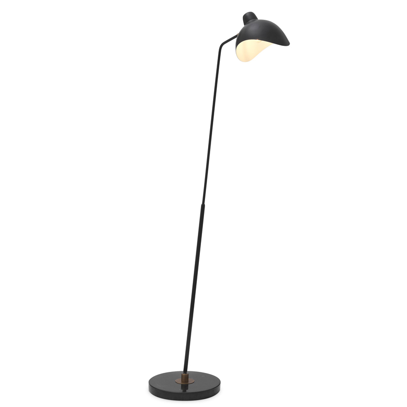 Торшер Eichholtz Floor Lamp Asta Черный Черный Мрамор Nero Латунь Античная полированная Торшер Eichholtz Floor Lamp Asta Черный Черный Мрамор Nero Латунь Античная полированная в Барнауле | Loft Concept
