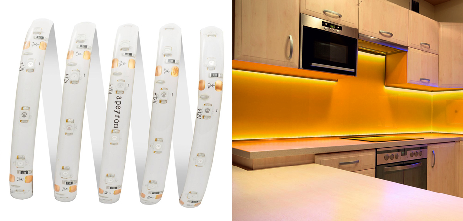 Светодиодная влагозащищенная лента 4,8W/m 60LED/m 3528SMD желтый Светодиодная влагозащищенная лента 4,8W/m 60LED/m 3528SMD желтый - Loft-Concept в Барнауле