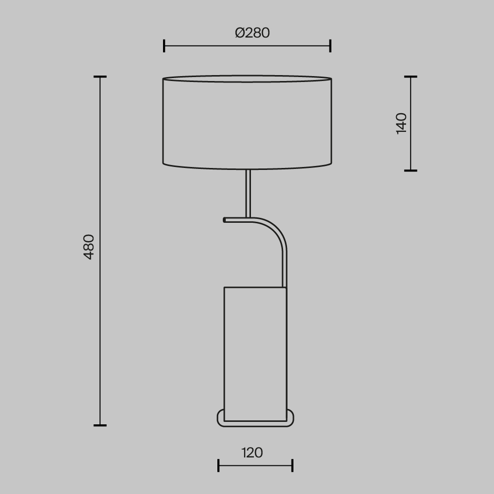 Настольный светильник Glamping Е14x2 в Барнауле