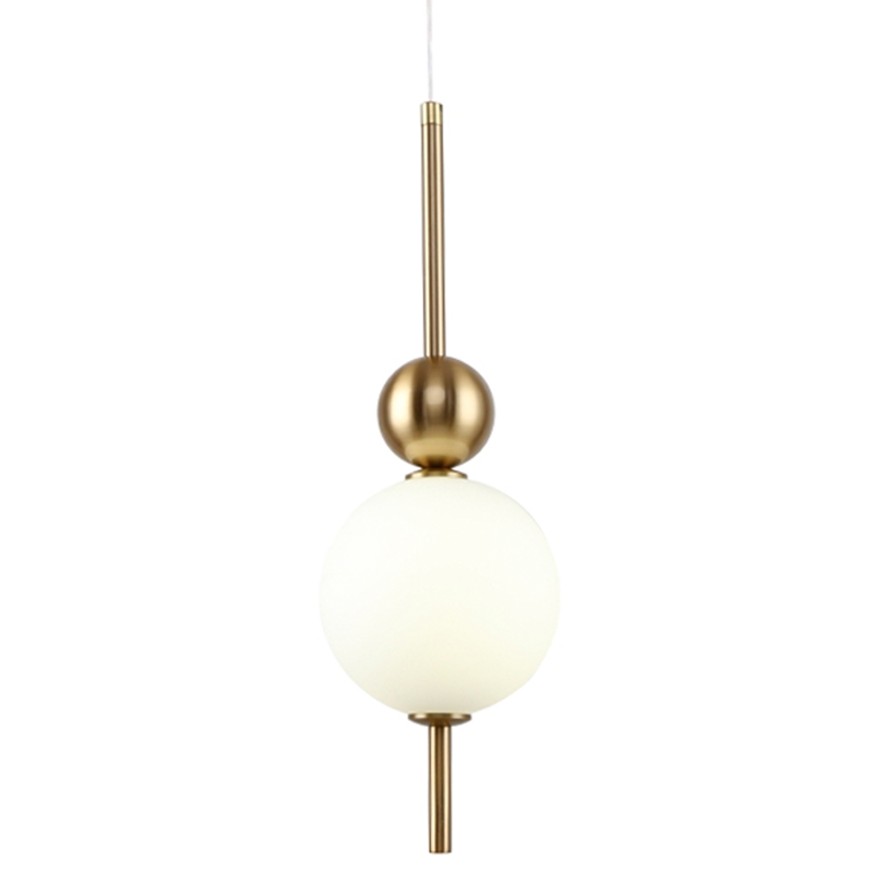 Подвесной светильник PEARLS SUSPENSION Белый Латунь Подвесной светильник PEARLS SUSPENSION Белый Латунь в Барнауле | Loft Concept