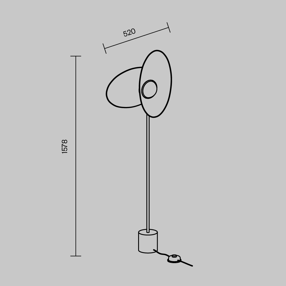 Напольный светильник Evolution 3000К 12Вт в Барнауле