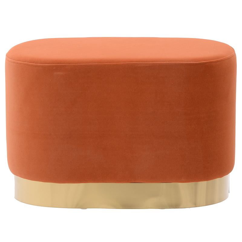 Пуф Juicy Orange Pouf Оранжевый Глянцевое золото Пуф Juicy Orange Pouf Оранжевый Глянцевое золото в Барнауле | Loft Concept
