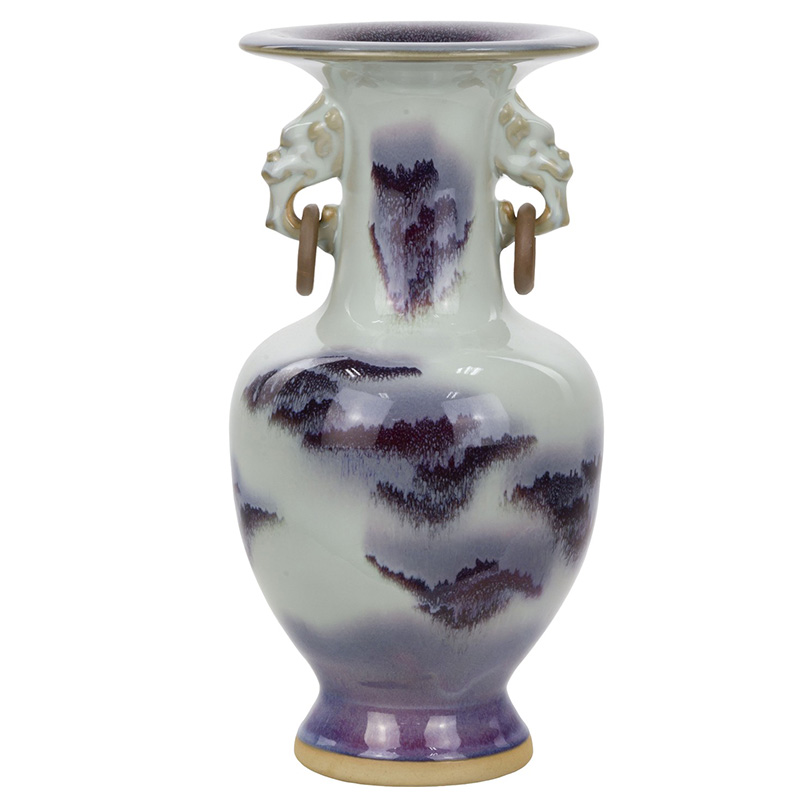 Ваза Gerda Vase Белый Голубой Темно-синий Ваза Gerda Vase Белый Голубой Темно-синий в Барнауле | Loft Concept