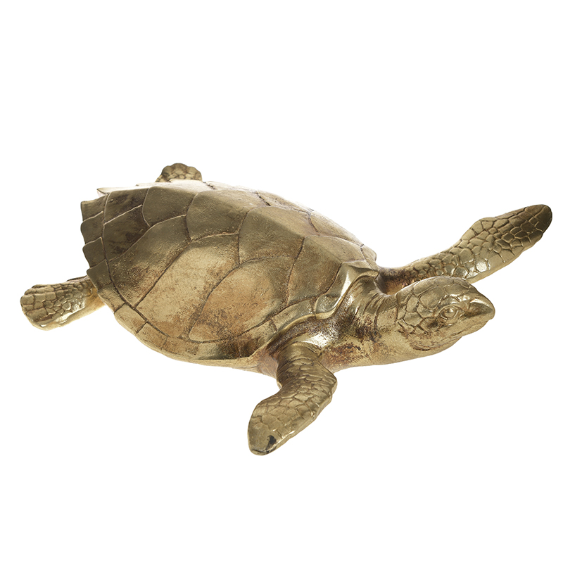 Статуэтка Sea Golden Turtle Золотой Статуэтка Sea Golden Turtle Золотой в Барнауле | Loft Concept