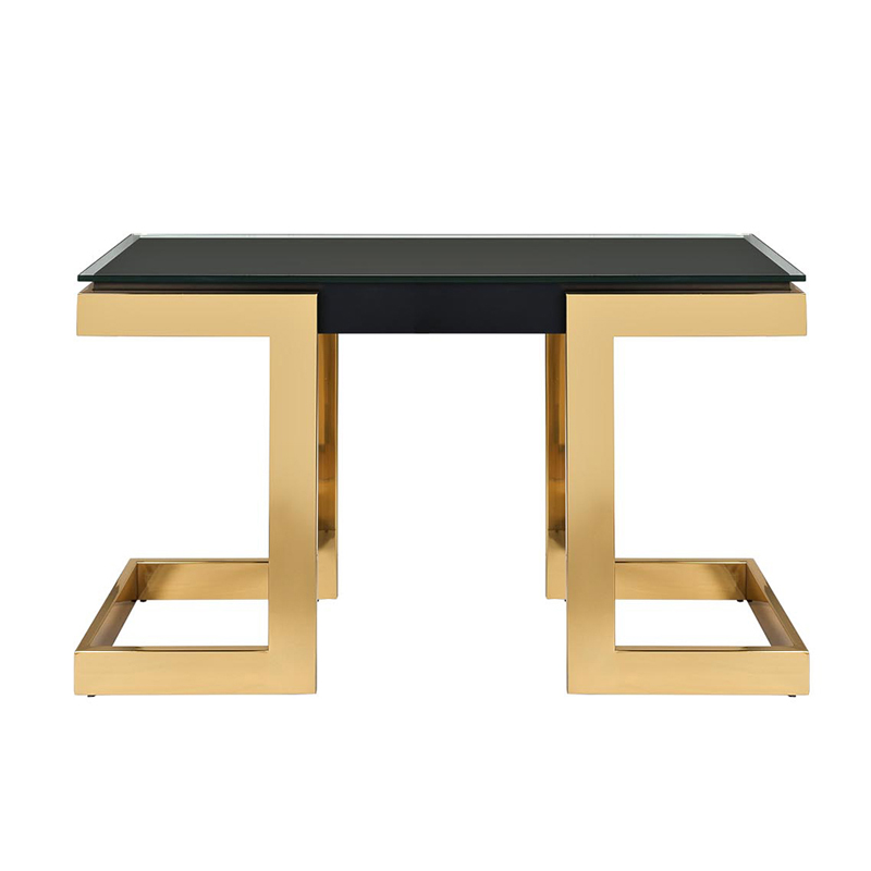 Консоль Sorrento Console Черный Золотой Консоль Sorrento Console Черный Золотой в Барнауле | Loft Concept