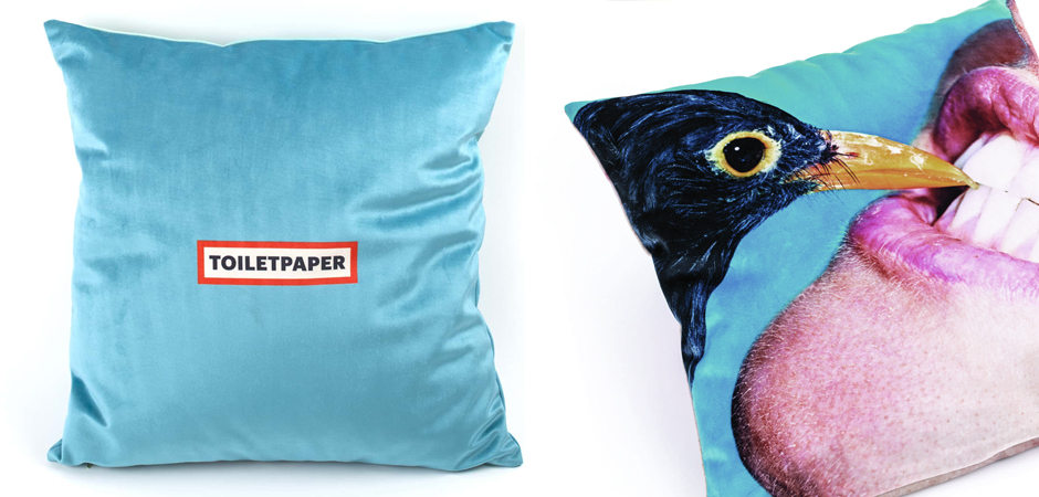 Подушка Seletti Cushion Crow Design Toiletpaper Подушка Seletti Cushion Crow Design Toiletpaper - Loft-Concept в Барнауле