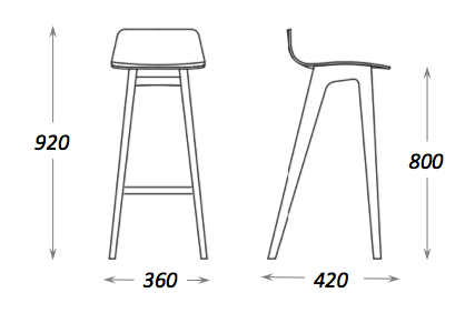 Барный стул Morph Bar Stool Барный стул Morph Bar Stool в Барнауле