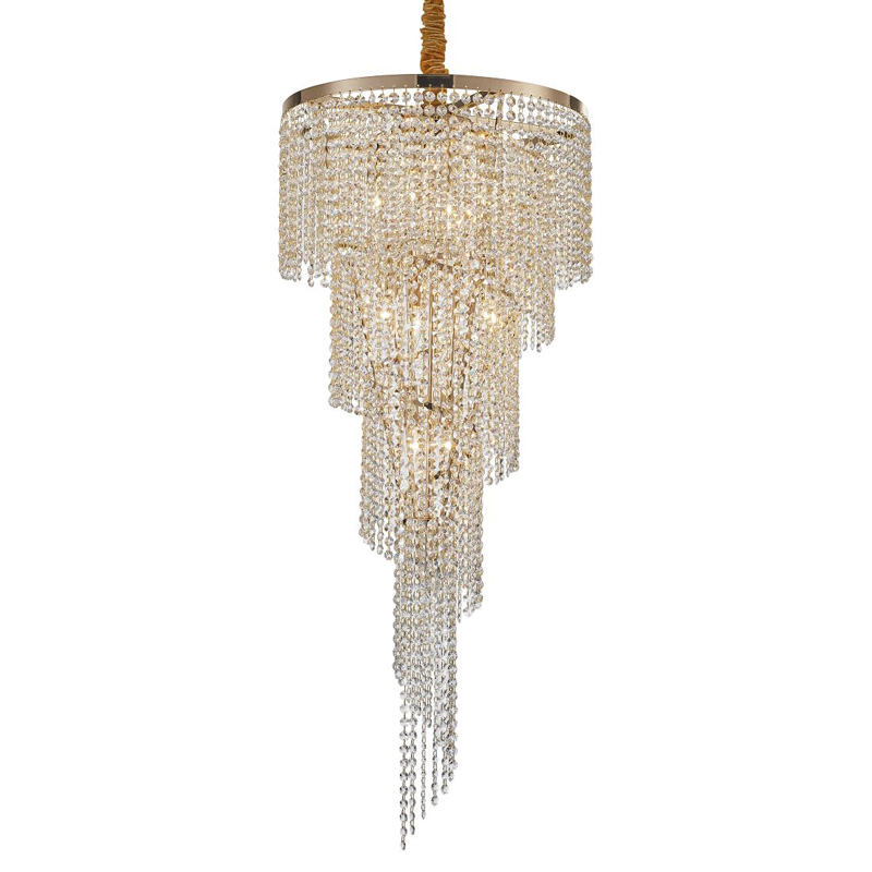 Хрустальная люстра Crystal Art Bronze D45 см Бронзовый Прозрачный Хрустальная люстра Crystal Art Bronze D45 см Бронзовый Прозрачный в Барнауле | Loft Concept