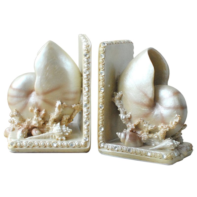 Держатель для книг Nautilus Shell ivory ( слоновая кость ) Перламутровый Держатель для книг Nautilus Shell ivory ( слоновая кость ) Перламутровый в Барнауле | Loft Concept