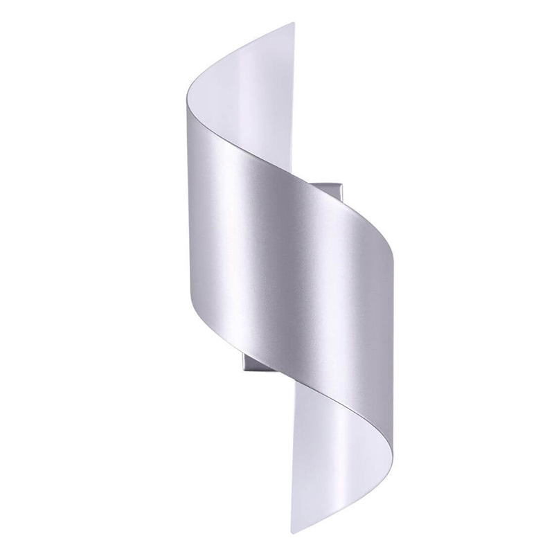 Бра Silver Locken Wall Lamp Серебряный в Барнауле | Loft Concept 