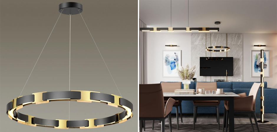 Люстра Shades of Gold диаметр 80 см Люстра Shades of Gold диаметр 80 см - Loft-Concept в Барнауле