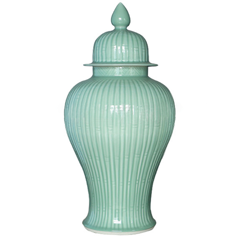 Ваза с крышкой Fresh Mint Vase Бирюзовый Ваза с крышкой Fresh Mint Vase Бирюзовый в Барнауле | Loft Concept