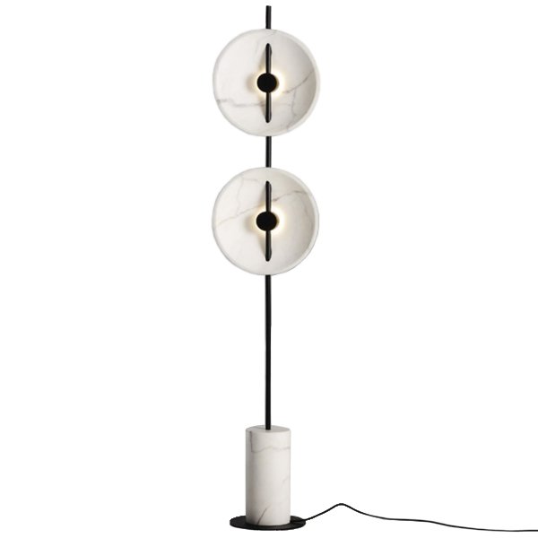 Торшер Rakumba Lighting Mito floor lamp Белый Черный в Барнауле | Loft Concept 