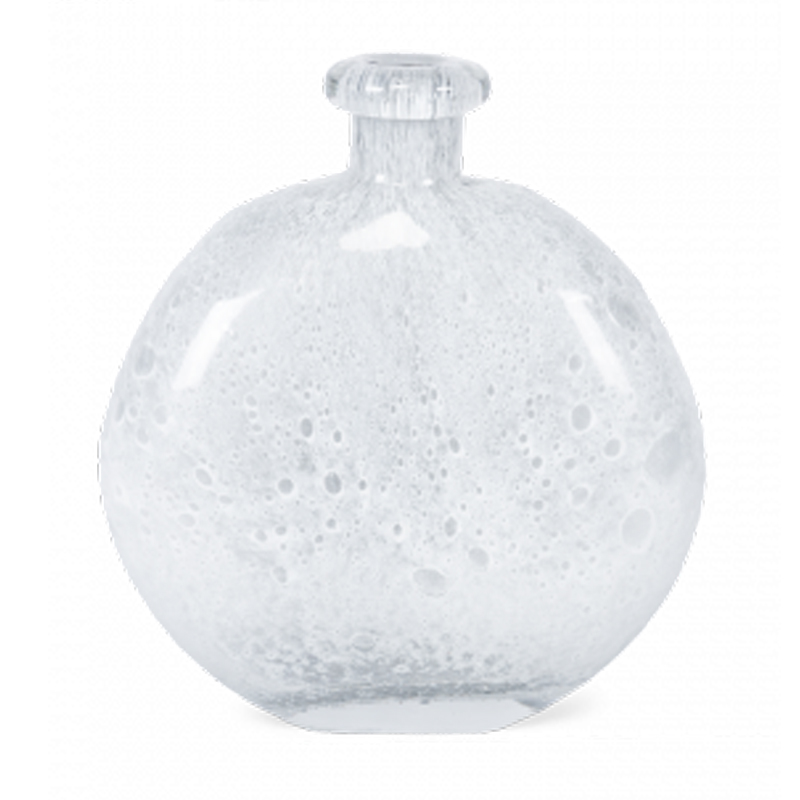 Ваза Air Bubbles Vase glass h31 Белый Ваза Air Bubbles Vase glass h31 Белый в Барнауле | Loft Concept