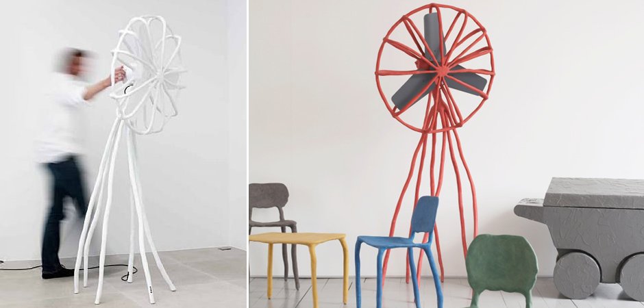 Торшер Clay Fan Medium Maarten Baas Торшер Clay Fan Medium Maarten Baas - Loft-Concept в Барнауле