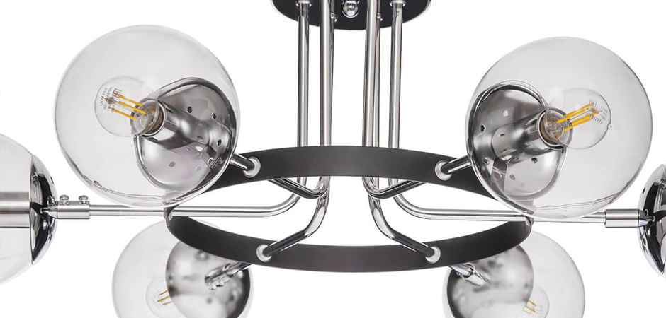 Потолочный светильник Transparent Balls Loft Ceiling Потолочный светильник Transparent Balls Loft Ceiling - Loft-Concept в Барнауле