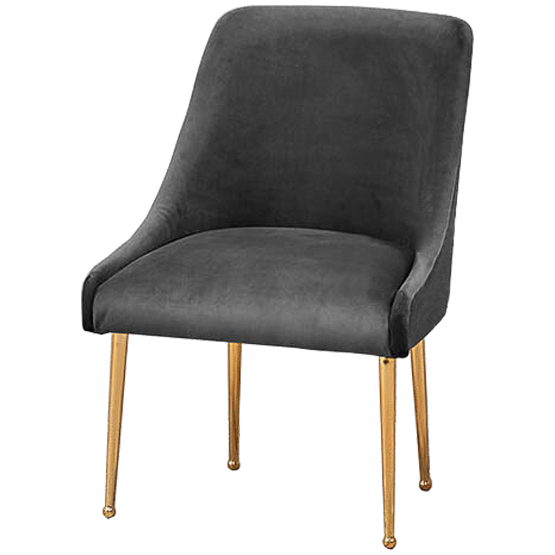 Стул Gormal Stool grey Серый Золотой Стул Gormal Stool grey Серый Золотой в Барнауле | Loft Concept