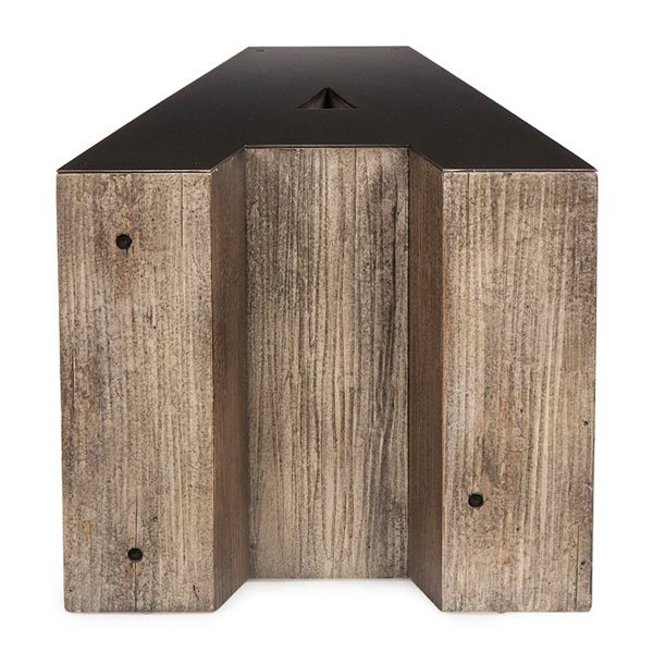 Столик Wooden Alphabet A Side Table Графит Коричневый Столик Wooden Alphabet A Side Table Графит Коричневый в Барнауле | Loft Concept