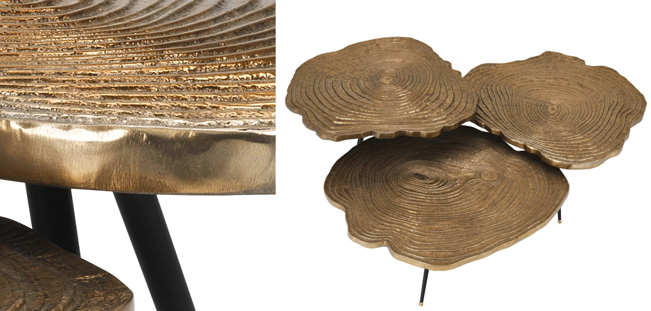 Набор столиков Eichholtz Coffee Table Quercus Set of 3 Набор столиков Eichholtz Coffee Table Quercus Set of 3 - Loft-Concept в Барнауле