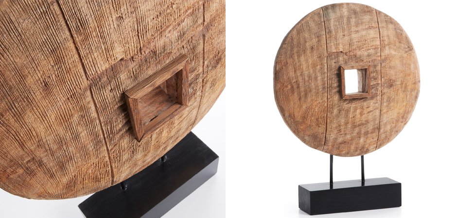 Колесо на подставке Wooden Wheel Колесо на подставке Wooden Wheel - Loft-Concept в Барнауле