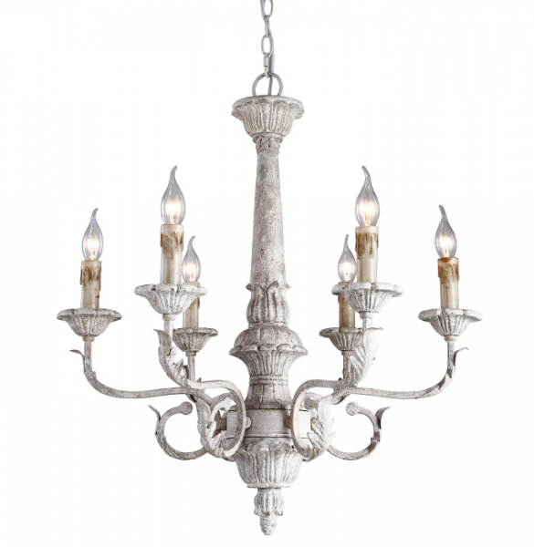 Люстра Monogram Chandelier Серый в Барнауле | Loft Concept 