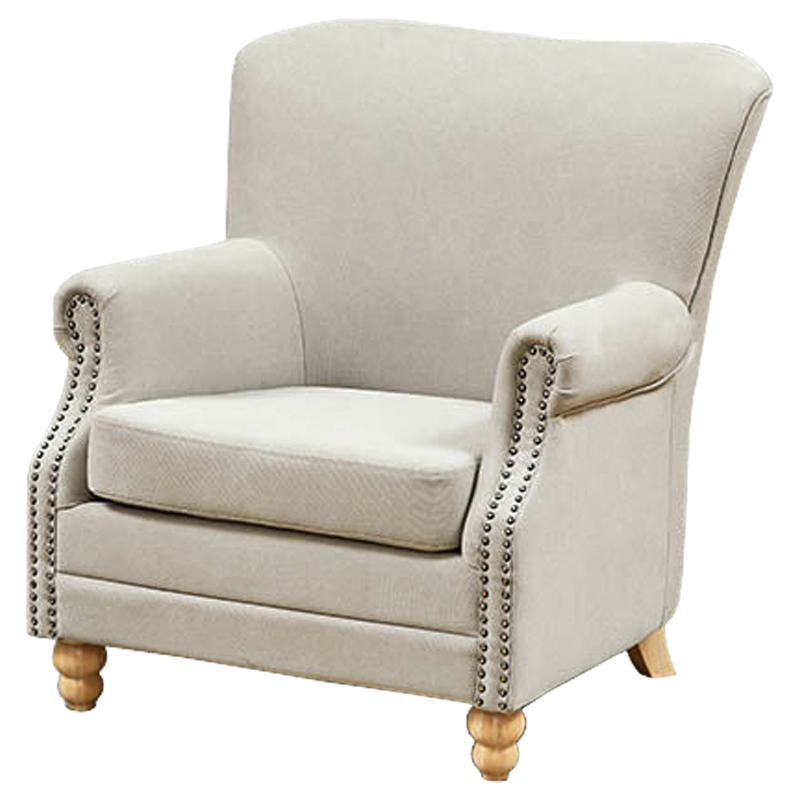 Кресло Dorchester Chair Бежевый Кресло Dorchester Chair Бежевый в Барнауле | Loft Concept