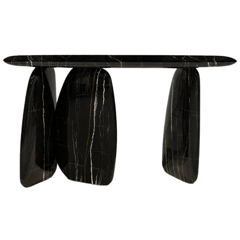 Консоль Design Console Table Black Черный Консоль Design Console Table Black Черный в Барнауле | Loft Concept