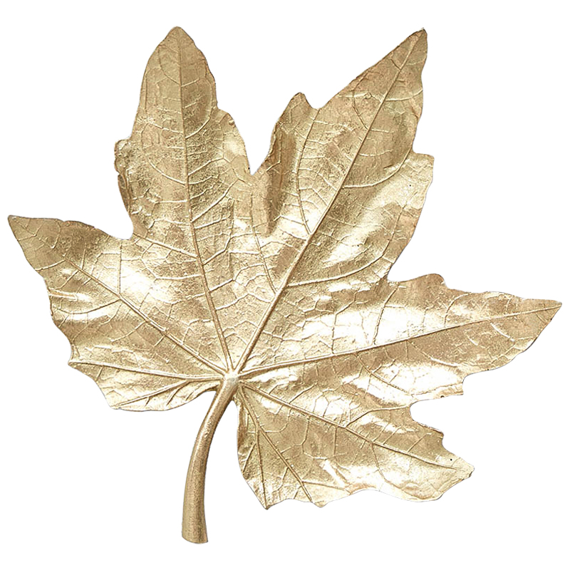 Аксессуар на стену Кленовый Лист Maple Leaf Золотой Аксессуар на стену Кленовый Лист Maple Leaf Золотой в Барнауле | Loft Concept
