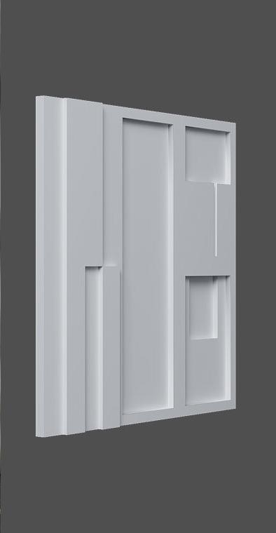 Гипсовая 3D Панель TETRIS в Барнауле